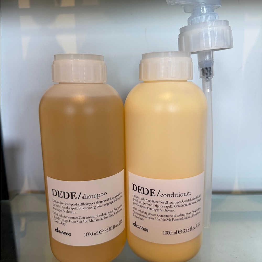 Davines DEDE Shampoo and Conditioner Set - New Professional Size